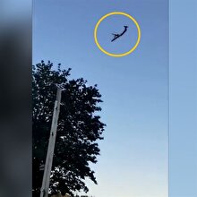Havalimanı çalışanı uçak çalıp adaya düşürdü