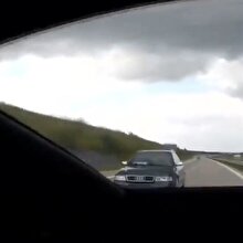 Porsche 911 sürücüsünün Audi RS4 ile İmtihanı