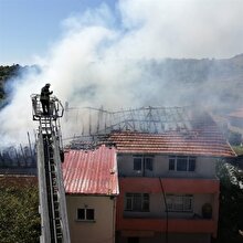 Ailesine kızan şahıs evi ateşe verdi!