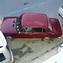 Murat 124'ü akıl dolu park etme yöntemi