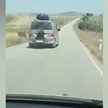 Çankırı'da bu kadarına da pes dedirten görüntü
