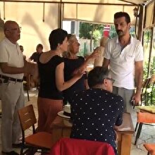 Barbaros Şansal'ı görünce ortalık karıştı! ''Burada ne işin var''