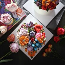 Yemeye kıyamayacağınız pastalar: Flowercakes