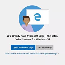 Microsoft inadından vazgeçti: Farklı web tarayıcısı yüklerken gelen uyarı kaldırılıyor