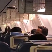 Uçakta dehşet anları: Bir anda onlarca yolcunun burnu kanamaya başladı
