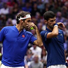 Federer-Djokovic çifti ilk maçını kaybetti