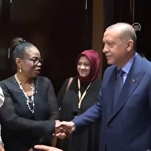 Başkan Erdoğan, Malcolm X’in kızlarını kabul etti