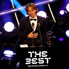 Yılın futbolcusu Luka Modric oldu