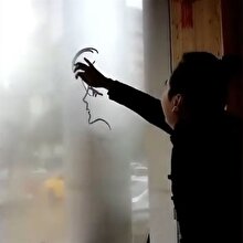 5 saniyede portre çizen Japon sanatçı