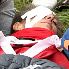300 metreden gelen top, seyirciyi kör etti