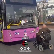 Engelli yolcuyu otobüse almayan şoför görevden alındı