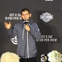 Khabib Nurmagomedov: Dinime küfretti, ben de indirdim