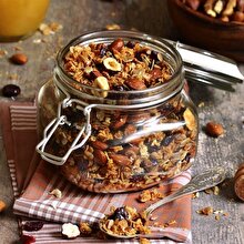 Akşam çayına özel kalorisiz atıştırmalık: Enerji deposu granola
