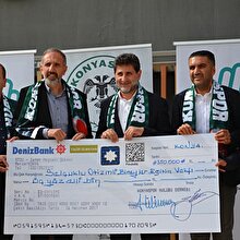 Atiker Konyaspor'dan anlamlı bağış