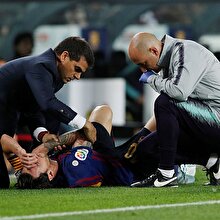 Sakatlanan Messi, El Clasico'yu kaçıracak