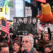 Halk sokağa döküldü: 'Washington yine savaş modunda'