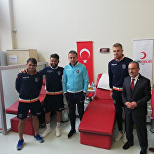 Başakşehir’den Kızılay’a kan bağışı