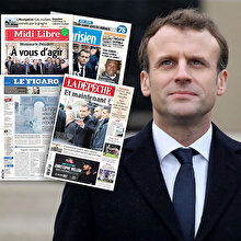 Fransa basını Macron'u arıyor
