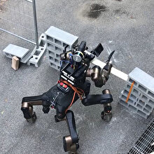 Afet yardımlarında çalışması için tasarlanan akıllı robot Centauro