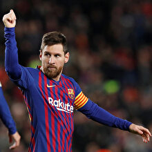 Messi'den yeni rekor