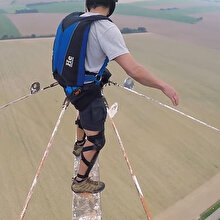 Şimdiye kadar yapılmış en tehlikeli 'base jump' atlayışı