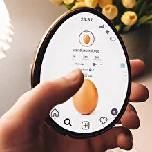 Yumurta tasarımlı iPhone sosyal medyada bomba etkisi oluşturdu