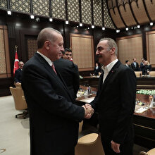 Cumhurbaşkanı sinema sektörünün önde gelen isimlerini ağırladı