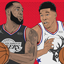 NBA All-Star'da takımlar seçildi