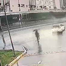 Haramidere'deki metrobüs kazası kamerada