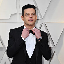 Rami Malek'in papyonu Oscar'a damgasını vurdu