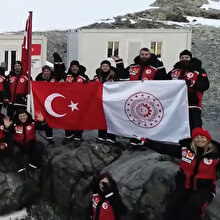 Antarktika'dan muhteşem görüntüler: Türk Bilimsel Araştırma Kampı kuruldu