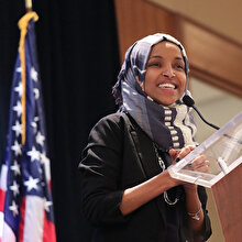 Müslüman Kongre üyesi Ilhan Omar 'terörist'e benzetildi