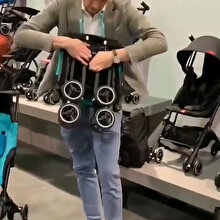 Bir çantaya sığabilen dünyanın en pratik bebek arabası