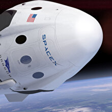 Yeni 'ticari astronot kapsülü' SpaceX Dragon dönüyor