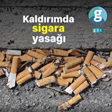 Kaldırımda sigara yasağı
