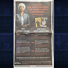 ABD'li haham Washington Post'a ilan verdi: Ilhan Omar'ı 'Yahudi düşmanlığı' ile suçladı