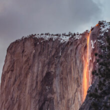 Dünyaca ünlü Yosemite şelalesinden muhteşem Timelapse görüntüler