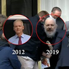 Wikileaks'in kurucusu Julian Assange'ın 7 yıllık değişimi