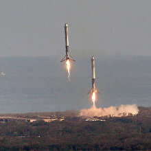 SpaceX yine Tarih Yazdı: 3 roket dünyaya iniş yaptı