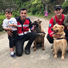 Rize'de kaybolan çocuklar ormanlık alanda sağ salim bulundu