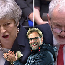 Theresa May ile Jeremy Corbyn arasında 'Liverpool' atışması