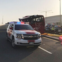 Dubai'de şoförün hatası faciayla sonuçlandı