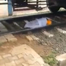 Treni fark etmeyen çiftçinin mucize kurtuluşu
