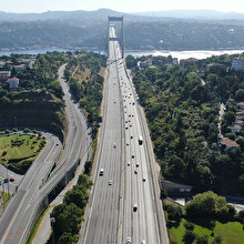 İstanbul trafiği 'bayram' etti