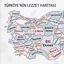 Türkiye'nin lezzet haritası