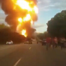 Venezuela'da gaz dolum tesisinde patlama