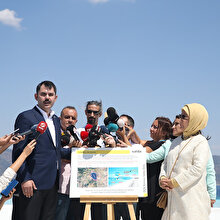 Emine Erdoğan'dan Salda Gölü'ne yerinde ziyaret