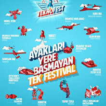 Tuz Gölü'nde TEKNOFEST Roket Yarışması düzenlendi