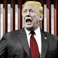 Trump tartışmalı duvarın inşasına başladı