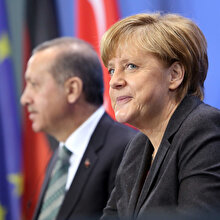 Cumhurbaşkanı Erdoğan, Merkel'le görüştü